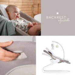 HAUCK Transat Balancelle Alpha Deluxe Sand -Allobébé ha062261840 13