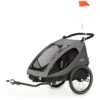 HAUCK Remorque Pour Vélo Dryk Duo Grey