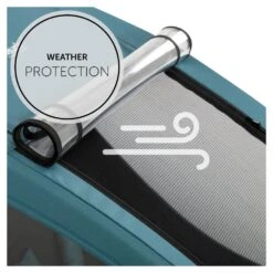 HAUCK Remorque Pour Vélo Dryk Duo Petrol 27 HAUCK Remorque Pour Vélo Dryk Duo Petrol -Allobébé ha070015020 10