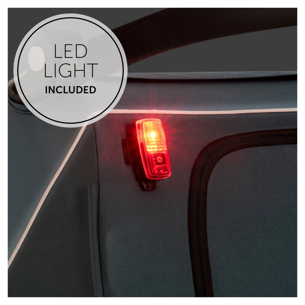 HAUCK Remorque Pour Vélo Dryk Duo Petrol 12 HAUCK Remorque Pour Vélo Dryk Duo Petrol – Image 12