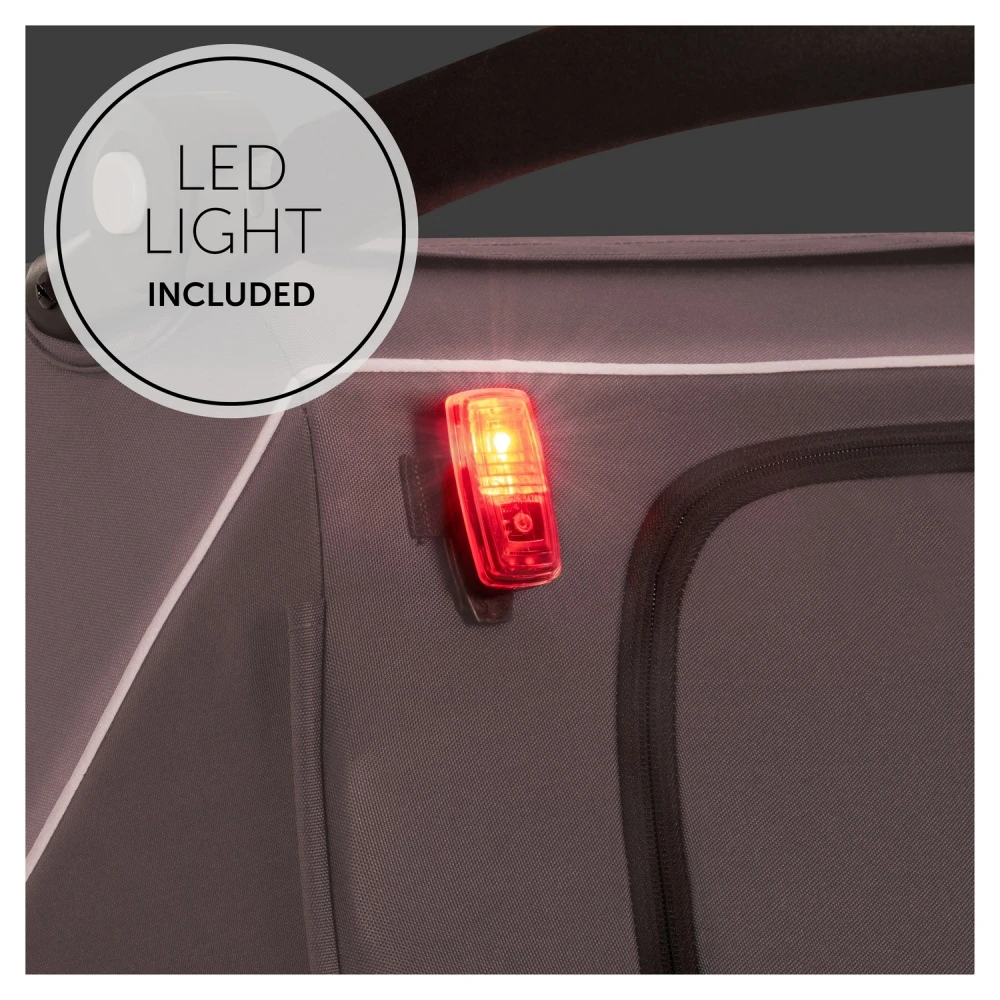 HAUCK Remorque Pour Vélo Dryk Duo Rose 12 HAUCK Remorque Pour Vélo Dryk Duo Rose – Image 12