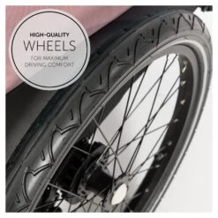 HAUCK Remorque Pour Vélo Dryk Duo Rose 25 HAUCK Remorque Pour Vélo Dryk Duo Rose -Allobébé ha070015037 8