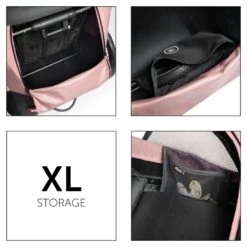 HAUCK Remorque Pour Vélo Dryk Duo Rose 26 HAUCK Remorque Pour Vélo Dryk Duo Rose -Allobébé ha070015037 9