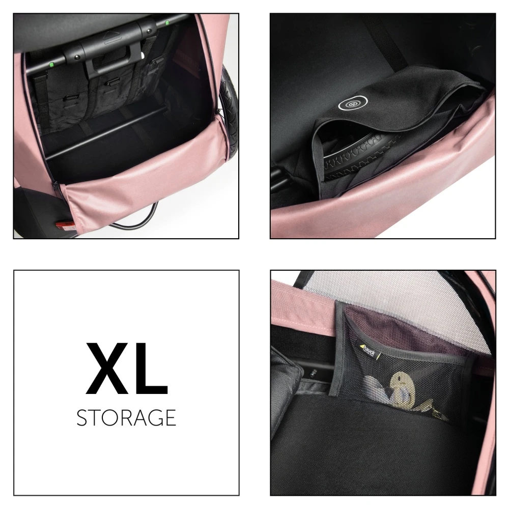 HAUCK Remorque Pour Vélo Dryk Duo Rose 10 HAUCK Remorque Pour Vélo Dryk Duo Rose – Image 10