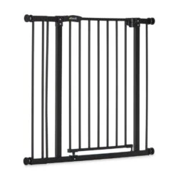 HAUCK Barrière De Sécurité Close N Stop + Extension + 9 Cm Noire