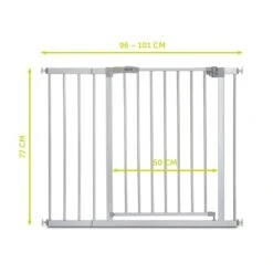 HAUCK Extension De Barrière De Sécurité Stop N Safe 2 +21cm Silver 13 HAUCK Extension De Barrière De Sécurité Stop N Safe 2 +21cm Silver -Allobébé ha071197330 3