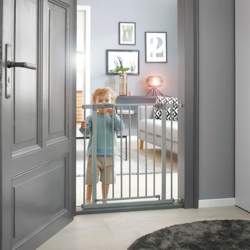HAUCK Extension De Barrière De Sécurité Stop N Safe 2 +21cm Silver 9 HAUCK Extension De Barrière De Sécurité Stop N Safe 2 +21cm Silver – Image 9