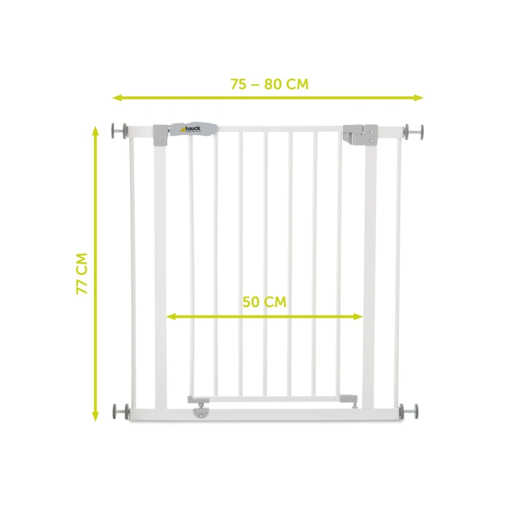 HAUCK Barrière De Sécurité Open N Stop White 2 HAUCK Barrière De Sécurité Open N Stop White – Image 2