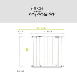 HAUCK Barrière De Sécurité Open N Stop White 10 HAUCK Barrière De Sécurité Open N Stop White -Allobébé ha071297026 2