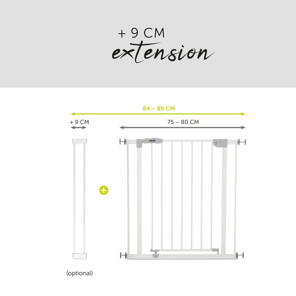 HAUCK Barrière De Sécurité Open N Stop White 3 HAUCK Barrière De Sécurité Open N Stop White – Image 3