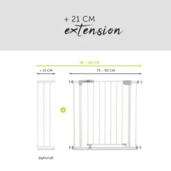 HAUCK Barrière De Sécurité Open N Stop White 11 HAUCK Barrière De Sécurité Open N Stop White -Allobébé ha071297026 3
