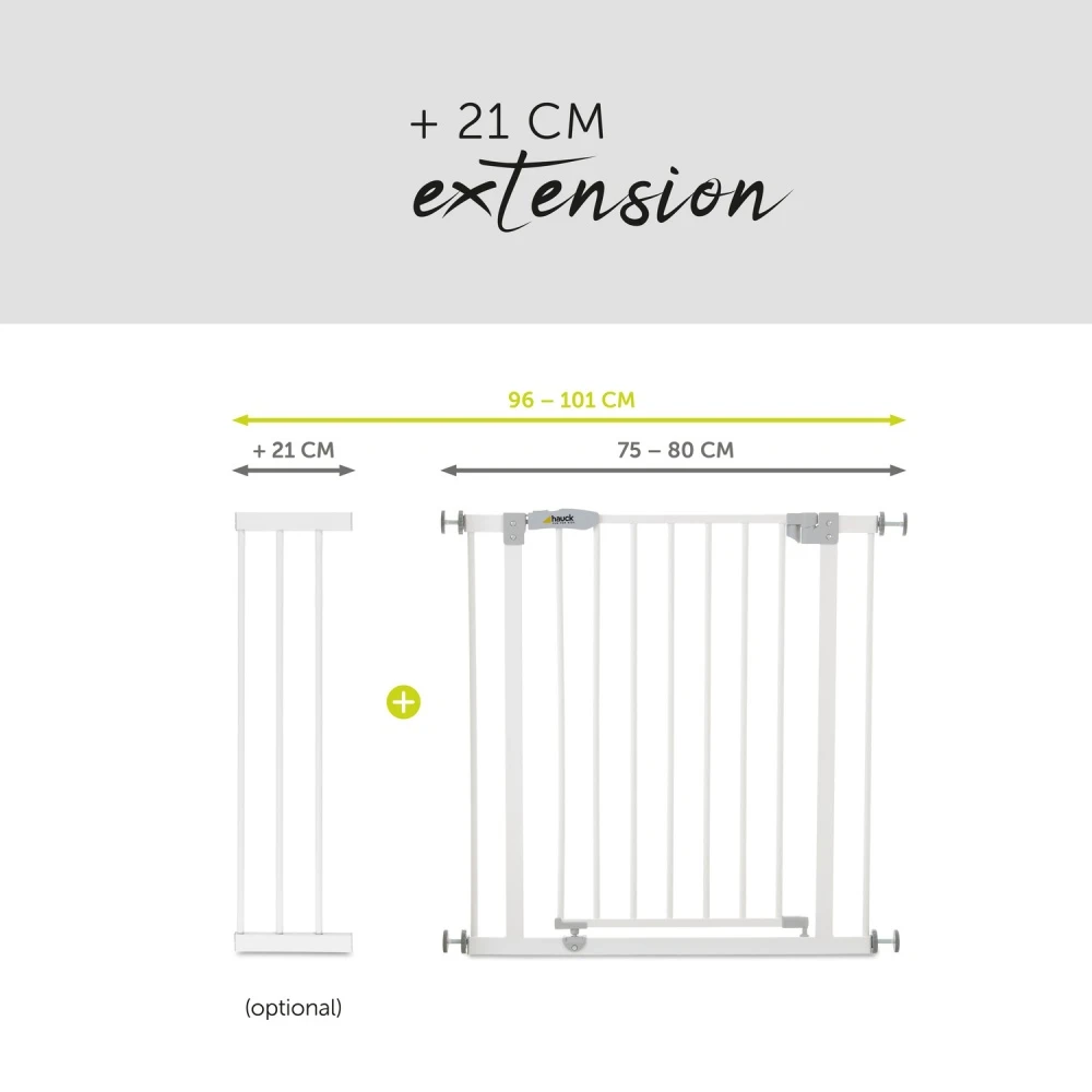 HAUCK Barrière De Sécurité Open N Stop White 4 HAUCK Barrière De Sécurité Open N Stop White – Image 4