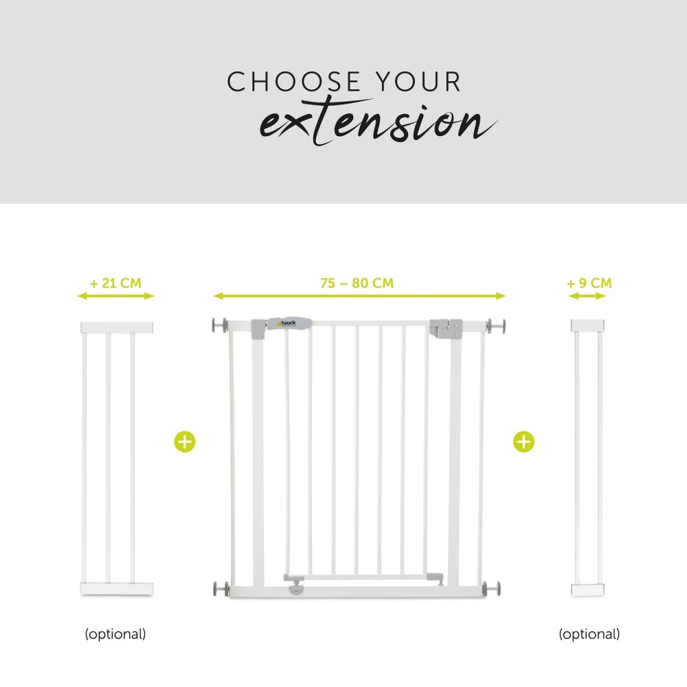 HAUCK Barrière De Sécurité Open N Stop White 5 HAUCK Barrière De Sécurité Open N Stop White – Image 5