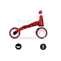 HAUCK Porteur Bébé 1st Ride 3 Roues Coccinelle Rouge 10 HAUCK Porteur Bébé 1st Ride 3 Roues Coccinelle Rouge -Allobébé ha082003015 4