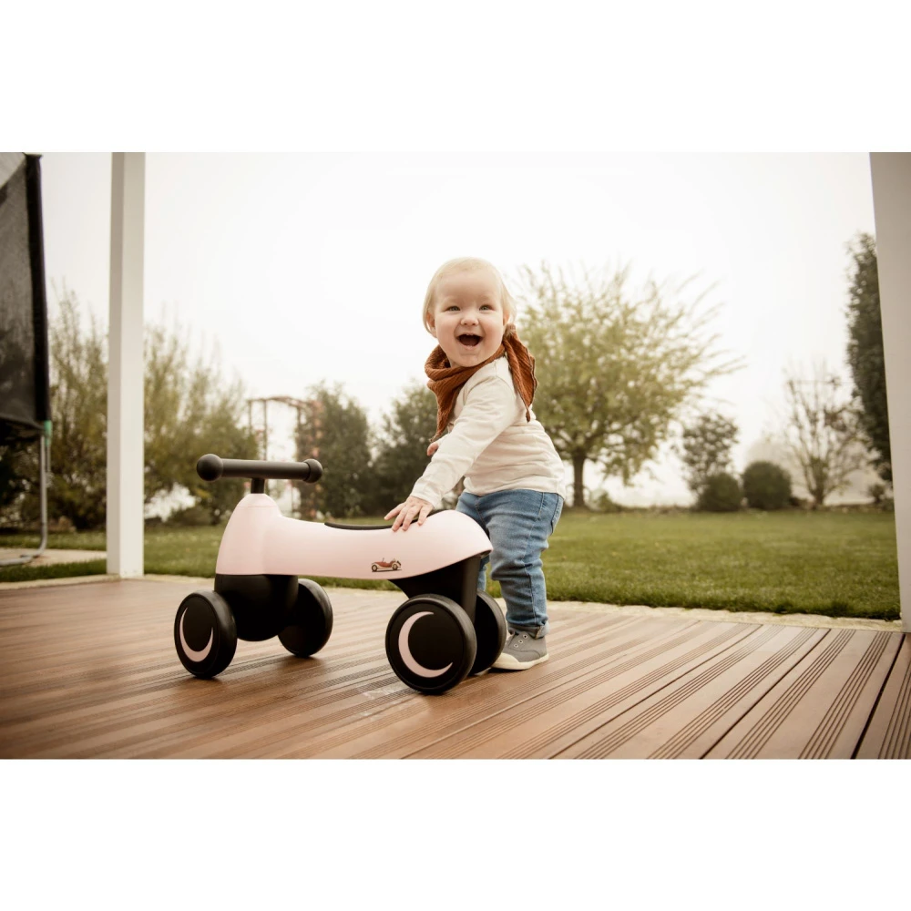 HAUCK Porteur Bébé 1st Ride 4 Roues Matt Pink 7 HAUCK Porteur Bébé 1st Ride 4 Roues Matt Pink – Image 7