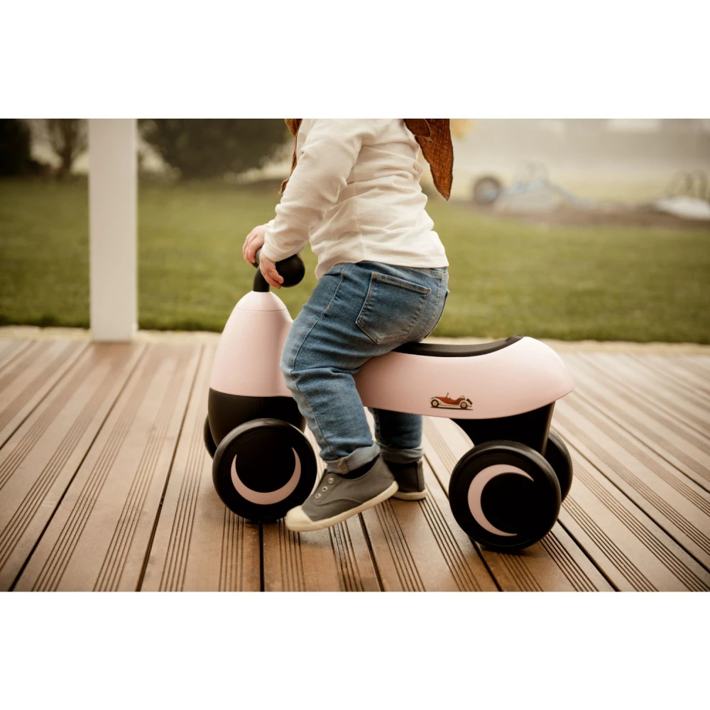 HAUCK Porteur Bébé 1st Ride 4 Roues Matt Pink 8 HAUCK Porteur Bébé 1st Ride 4 Roues Matt Pink – Image 8