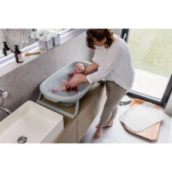 HAUCK Baignoire Pliable Wash N Fold M Sage -Allobébé ha092427010 6