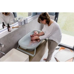 HAUCK Baignoire Pliable Wash N Fold M Sage -Allobébé ha092427010 7