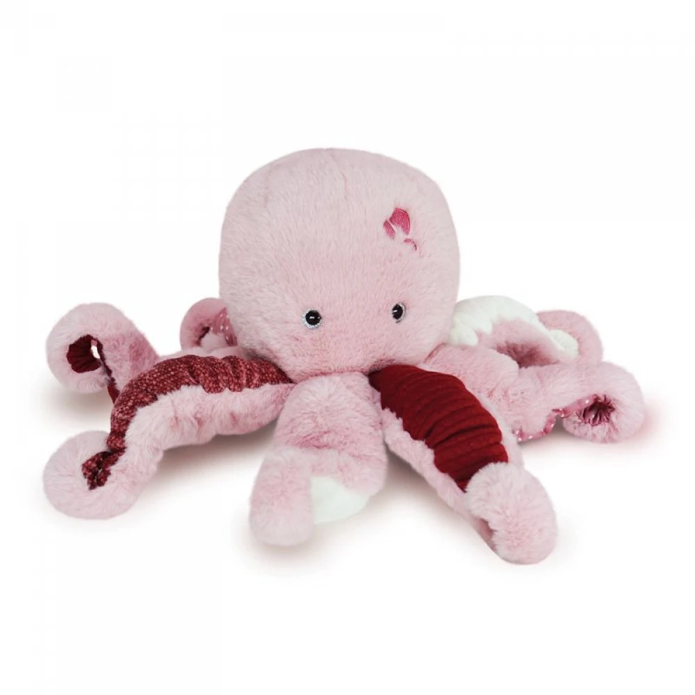 Peluche Bébé Trésors Marins Pieuvre Rose 30 Cm 1 Peluche Bébé Trésors Marins Pieuvre Rose 30 Cm