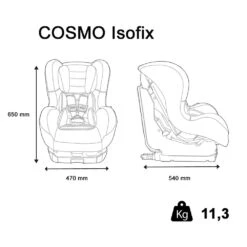 Siège Auto Cosmo Isofix Luxe Rouge - Groupe 0/1 13 Siège Auto Cosmo Isofix Luxe Rouge - Groupe 0/1 -Allobébé ia031171983 6
