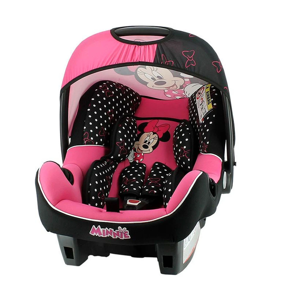 Siège Auto Coque Beone Disney Luxe Minnie - Groupe 0+ 1 Siège Auto Coque Beone Disney Luxe Minnie - Groupe 0+