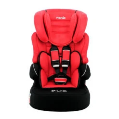 Siège Auto Beline Luxe Rouge - Groupe 1/2/3