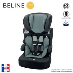 Siège Auto Beline Luxe Rouge - Groupe 1/2/3 -Allobébé ia032555259 3