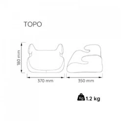 Rehauseur Topo Easyfix Silver - Groupe 3 -Allobébé ia032564985 2