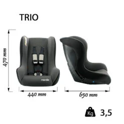 Siège Auto Trio Access Bleu - Groupe 0/1/2 7 Siège Auto Trio Access Bleu - Groupe 0/1/2 -Allobébé ia032569232 3