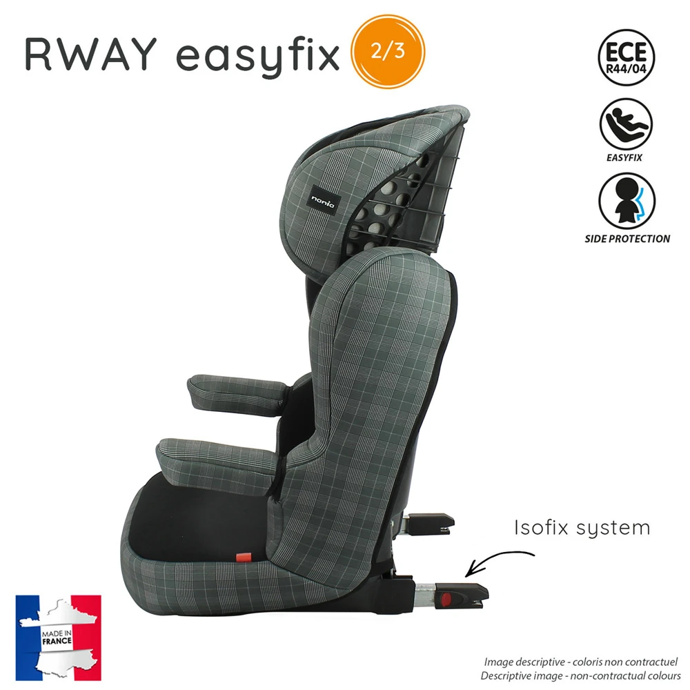 Siège Auto Rway Easyfix London - Groupe 2/3 3 Siège Auto Rway Easyfix London - Groupe 2/3 – Image 3