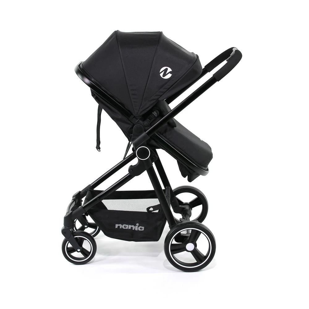 Pack Trio Poussette Giulia Noire 5 Pack Trio Poussette Giulia Noire – Image 5