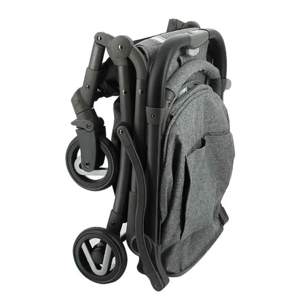 Poussette Canne Compacte Cassy Avec Habillage Pluie 3 Poussette Canne Compacte Cassy Avec Habillage Pluie – Image 3