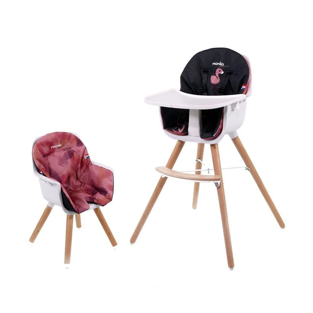 Chaise Haute évolutive Paulette Flamingo 1 Chaise Haute évolutive Paulette Flamingo