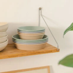 BIBS Set Assiette Et Bol Sage 7 BIBS Set Assiette Et Bol Sage -Allobébé ib056130914 3