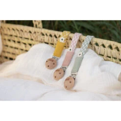 BIBS Attache Sucette Cornflower Et Dusty Blue 6 BIBS Attache Sucette Cornflower Et Dusty Blue -Allobébé ib061046786 2