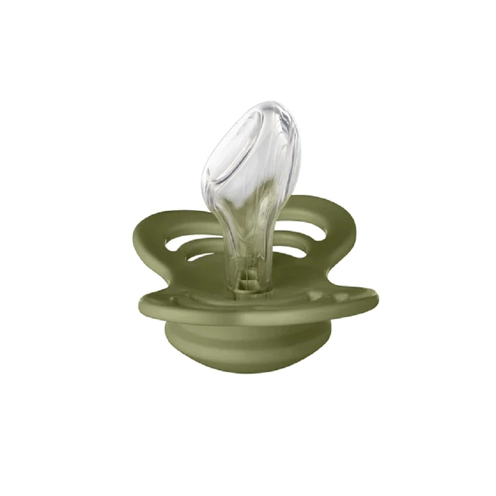 BIBS Pack De 2 Sucettes Couture Honey Bee / Olive 3 BIBS Pack De 2 Sucettes Couture Honey Bee / Olive – Image 3