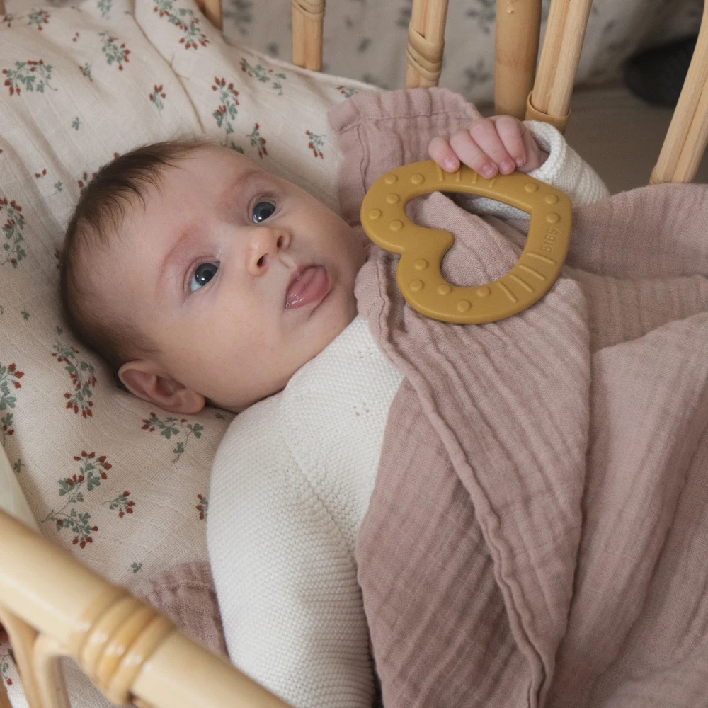 BIBS Anneau De Dentition Coeur Sage 3 BIBS Anneau De Dentition Coeur Sage – Image 3