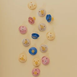 BIBS Pack De 2 Sucettes Colour Caoutchouc 0-6 Mois Vanilla Et Peach -Allobébé ib061110261 8