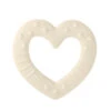 BIBS Anneau De Dentition Coeur Ivory