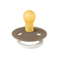 BIBS Pack De 2 Sucettes Colour Caoutchouc 0-6 Mois Vanilla Et Dark Oak -Allobébé ib061210022 2