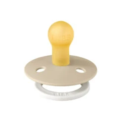 BIBS Pack De 2 Sucettes Colour Caoutchouc 0-6 Mois Vanilla Et Dark Oak -Allobébé ib061210022 4