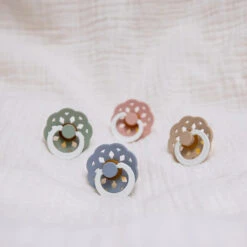 BIBS Pack De 2 Sucettes Bohème Caoutchouc Phosphorescente 6 Mois+ Sage Et Cloud -Allobébé ib061231737 8