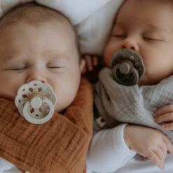 BIBS Pack De 2 Sucettes Bohème Caoutchouc Phosphorescente 6 Mois+ Sage Et Cloud -Allobébé ib061231737 9