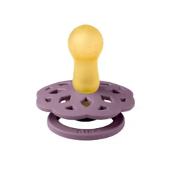 BIBS Pack De 2 Sucettes Bohème Caoutchouc 6 Mois+ Fossil Grey Et Mauve -Allobébé ib061236701 2