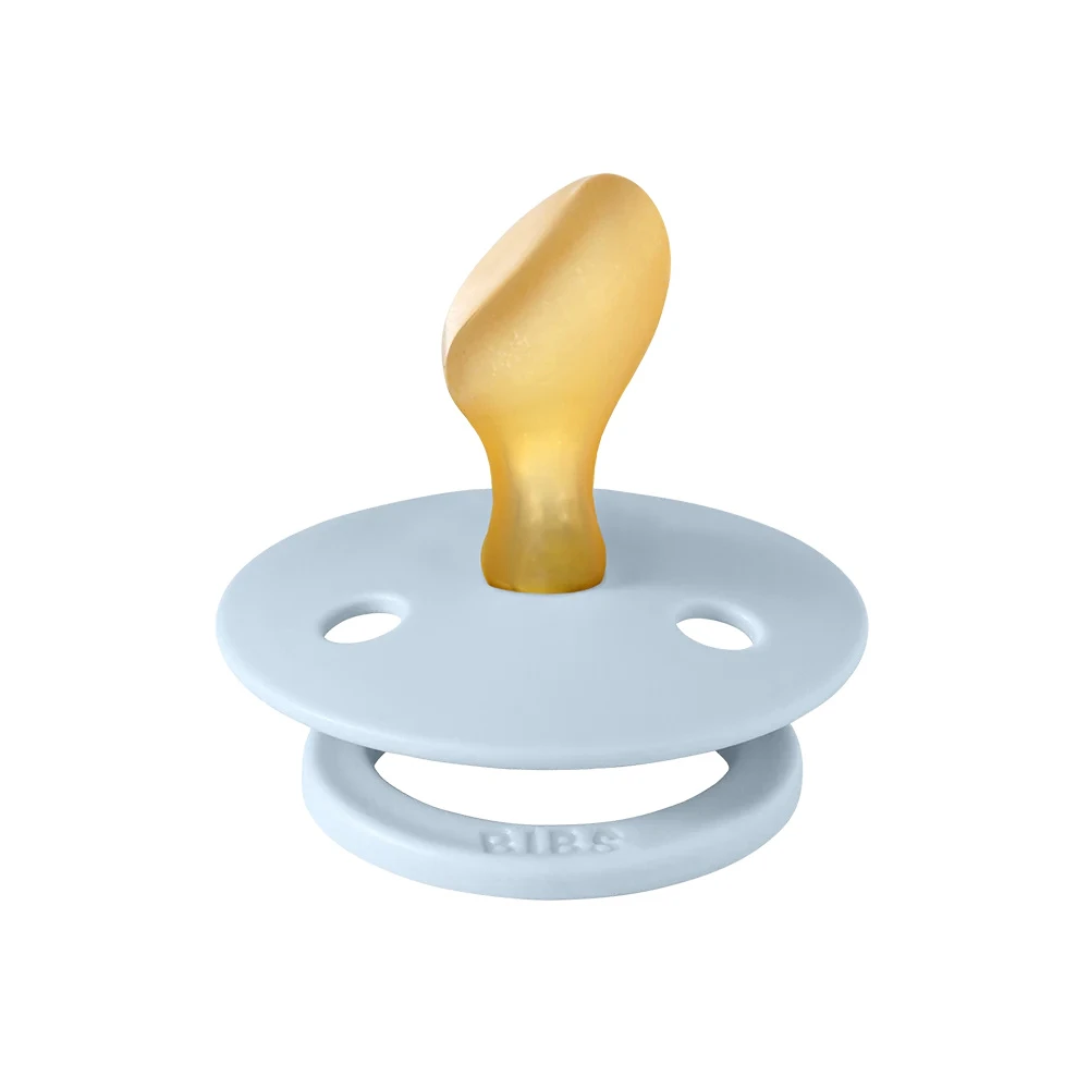 BIBS Pack De 2 Sucettes Colour Caoutchouc Anatomique 0-6 Mois Baby Blue Et Petrol 5 BIBS Pack De 2 Sucettes Colour Caoutchouc Anatomique 0-6 Mois Baby Blue Et Petrol – Image 5