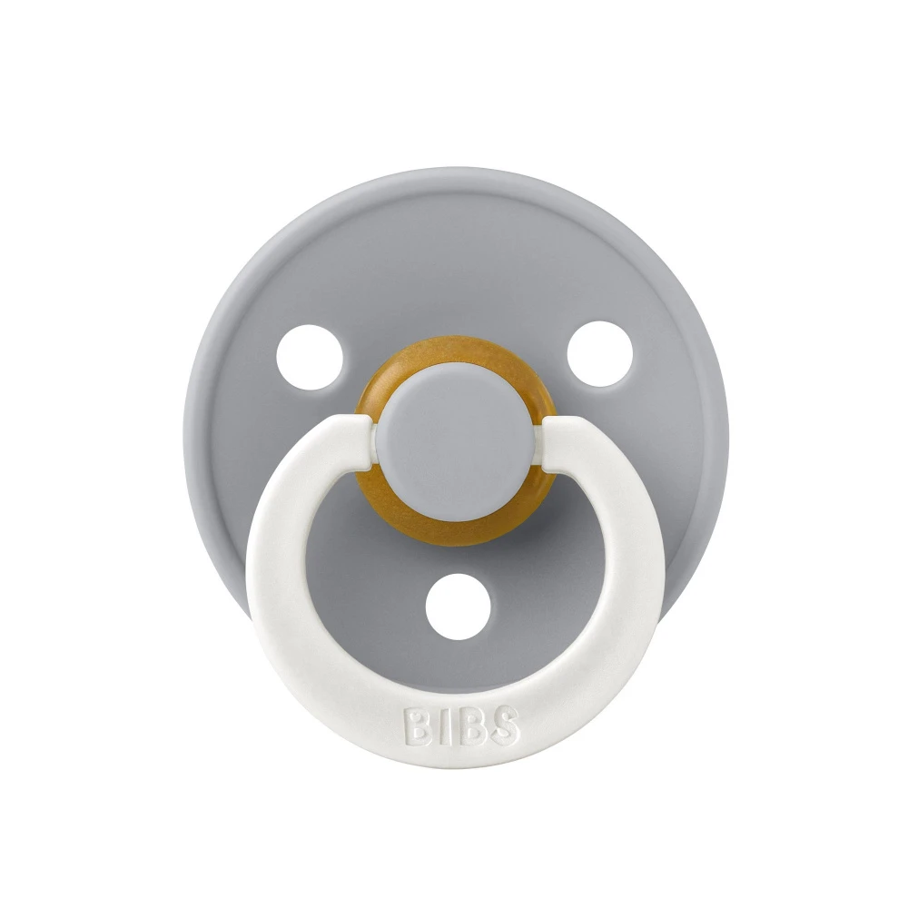 BIBS Pack De 2 Sucettes Colour Caoutchouc Symétrique Phosphorescente 0-6 Mois Sage Et Cloud 3 BIBS Pack De 2 Sucettes Colour Caoutchouc Symétrique Phosphorescente 0-6 Mois Sage Et Cloud – Image 3
