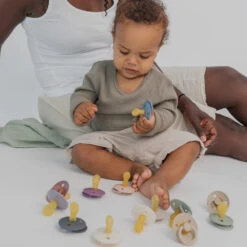 BIBS Pack De 2 Sucettes Colour Caoutchouc Symétrique Phosphorescente 6 Mois+ Sage Et Cloud 14 BIBS Pack De 2 Sucettes Colour Caoutchouc Symétrique Phosphorescente 6 Mois+ Sage Et Cloud -Allobébé ib061249183 6