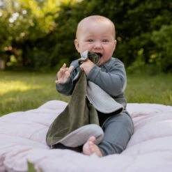 BIBS Doudou Plat Kangourou Cornflower -Allobébé ib081046700 2