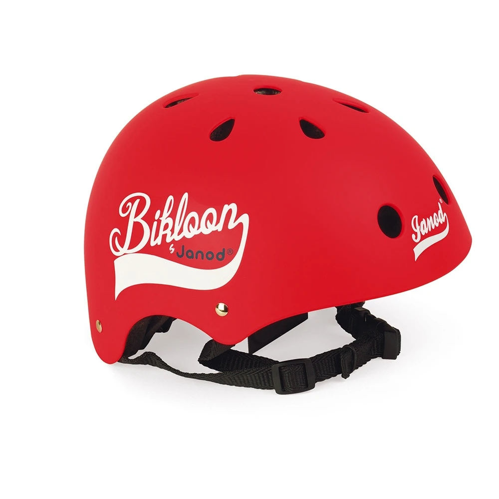 Janod Casque Vélo Enfant Bikloon Rouge 1 Janod Casque Vélo Enfant Bikloon Rouge