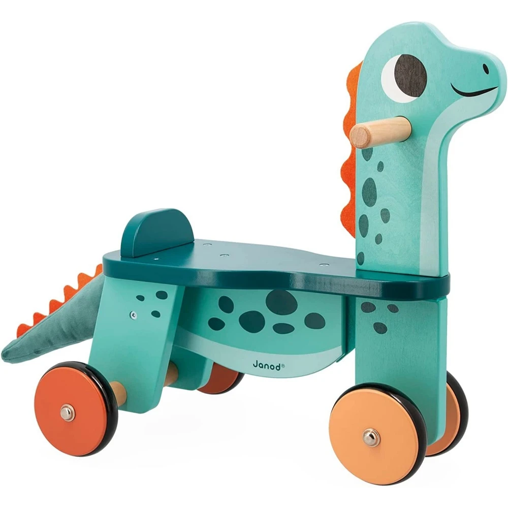 Janod Porteur Bébé Dino Portosaurus 1 Janod Porteur Bébé Dino Portosaurus